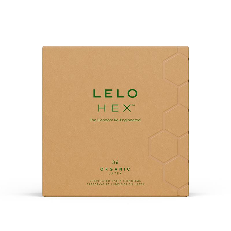 LELO - PRÉSERVATIFS HEX ORGANIC 36 UNITÉS