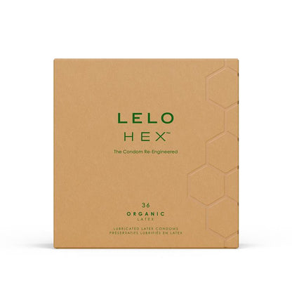 LELO - PRÉSERVATIFS HEX ORGANIC 36 UNITÉS