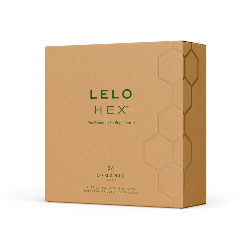 LELO - HEX CONDOMS ORGANIC 36 UNITS