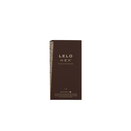 LELO - HEX RESPECT XL CONDOMS 12 PACK