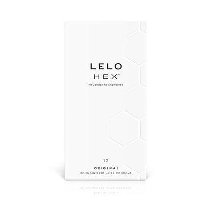 LELO - CONDONES HEX ORIGINAL PAQUETE DE 12