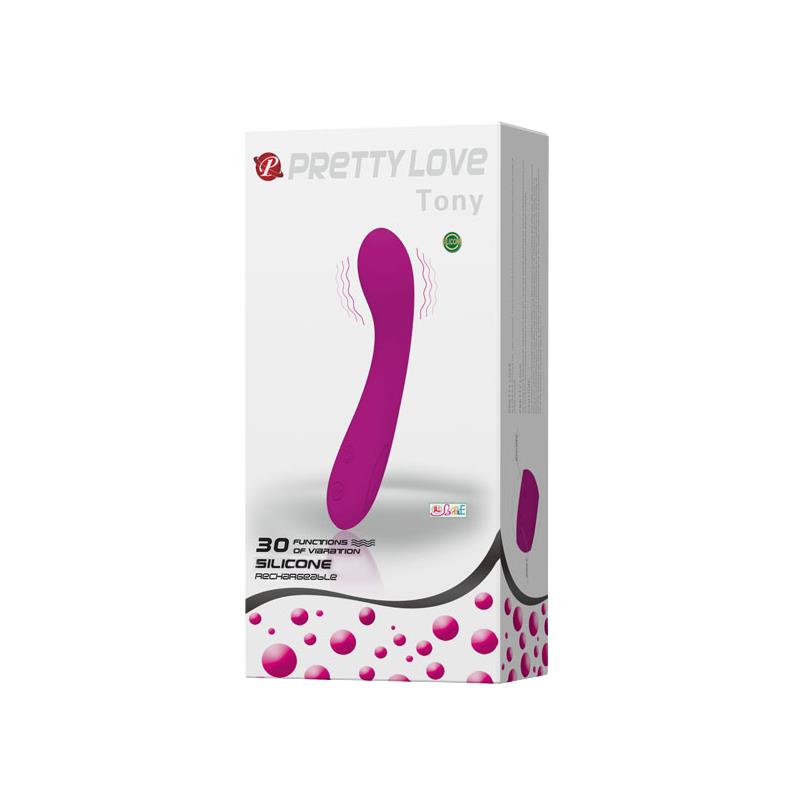PRETTYLOVE - HIGH GRADE VIBRATOR TONY PURPLE