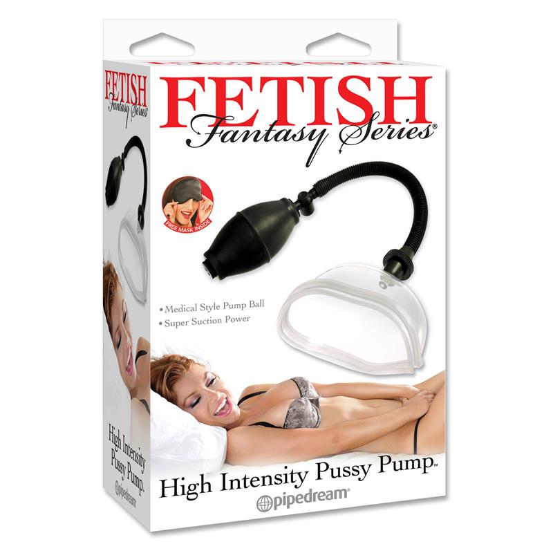 FETISH FANTASY SERIES - HIGH INTENSITY PUSSY PUMP CLEAR
