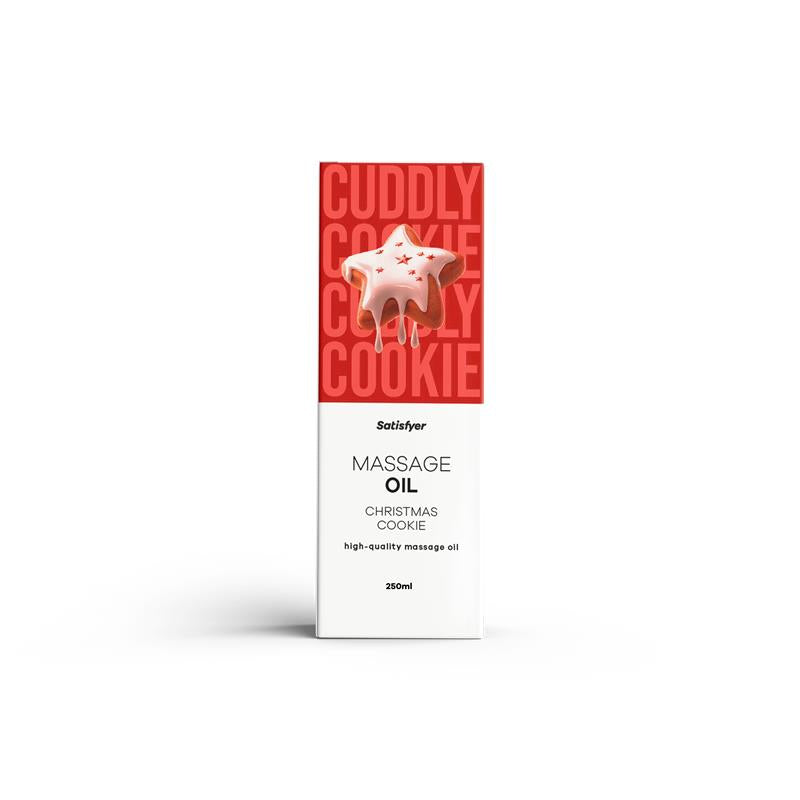 SATISFYER - HIGH-QUALITY MASSAGE OIL 250 ML CHRISTMAS COOKIE