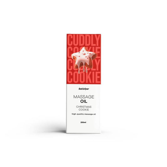 SATISFYER - HIGH-QUALITY MASSAGE OIL 250 ML CHRISTMAS COOKIE