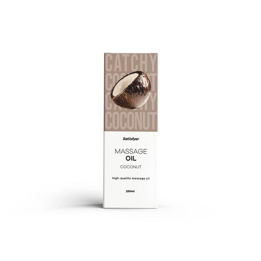 SATISFYER - HIGH-QUALITY MASSAGE OIL 250 ML COCONUT