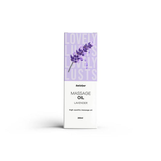 SATISFYER - HIGH-QUALITY MASSAGE OIL 250 ML LAVENDER
