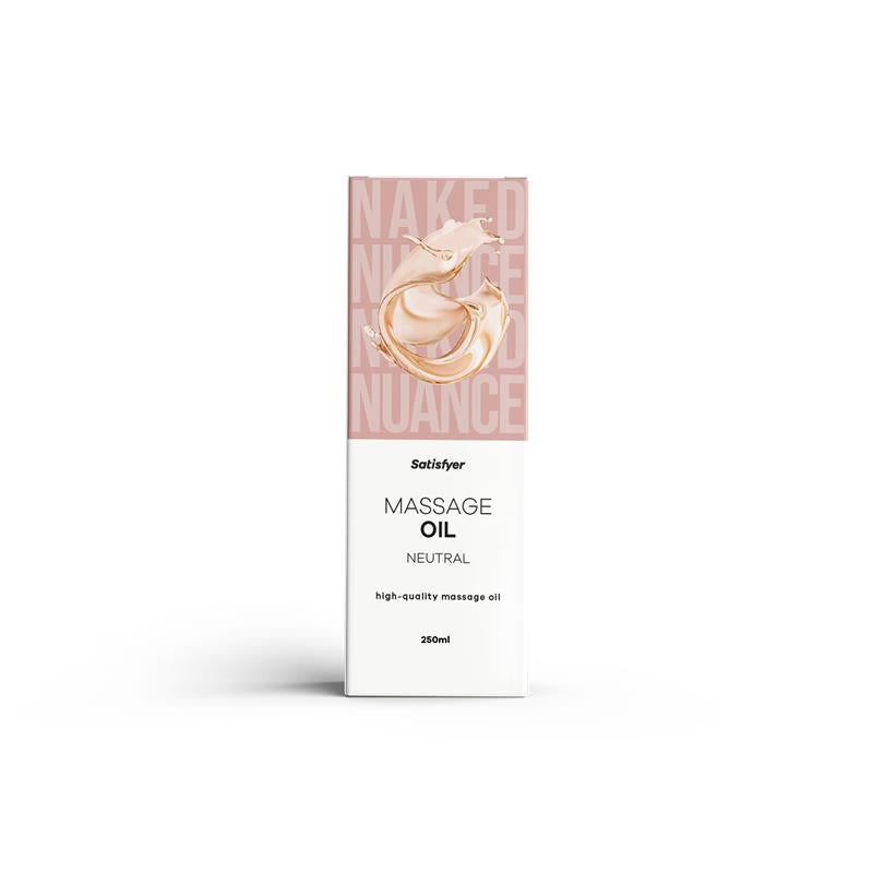SATISFYER - HIGH-QUALITY MASSAGE OIL 250 ML NEUTRAL