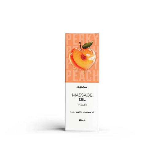SATISFYER - HIGH-QUALITY MASSAGE OIL 250 ML PEACH