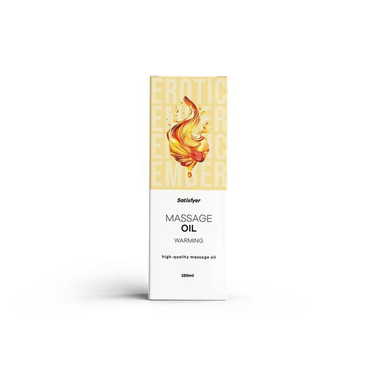 SATISFYER - HIGH-QUALITY MASSAGE OIL 250 ML WARMING