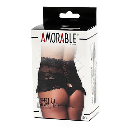 AMORABLE - HIGH WAIST PANTY BLACK