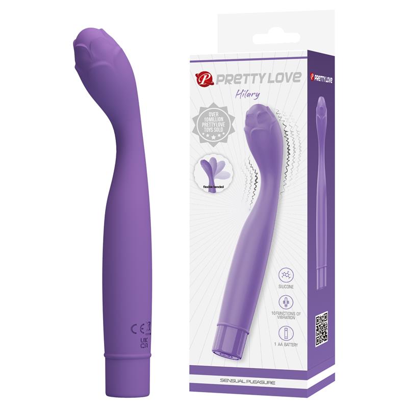 PRETTY LOVE - HILARY BENDABLE VIBRATOR