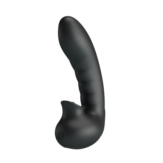 PRETTYLOVE - HOBGOBLIN FINGER SLEEVE VIBRATION AND STIMULATING TONGUE