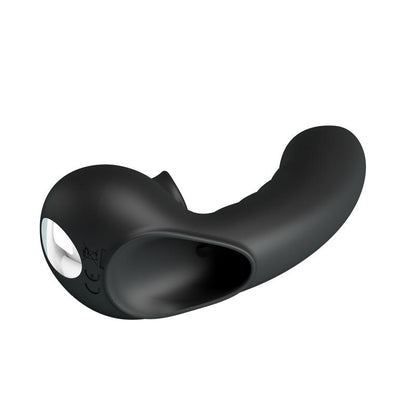 PRETTYLOVE - HOBGOBLIN FINGER SLEEVE VIBRATION AND STIMULATING TONGUE