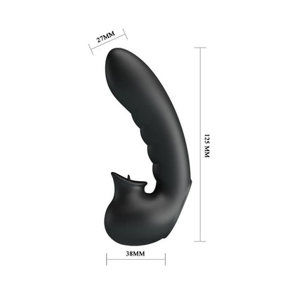 PRETTYLOVE - HOBGOBLIN FINGER SLEEVE VIBRATION AND STIMULATING TONGUE