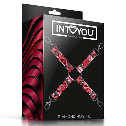 DIAMOND LINE - HOG TIE DIAMOND VEGAN LEATHER