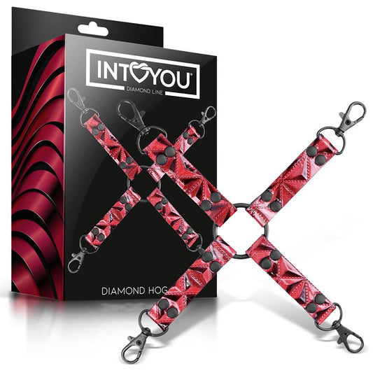 DIAMOND LINE - HOG TIE DIAMOND VEGAN LEATHER