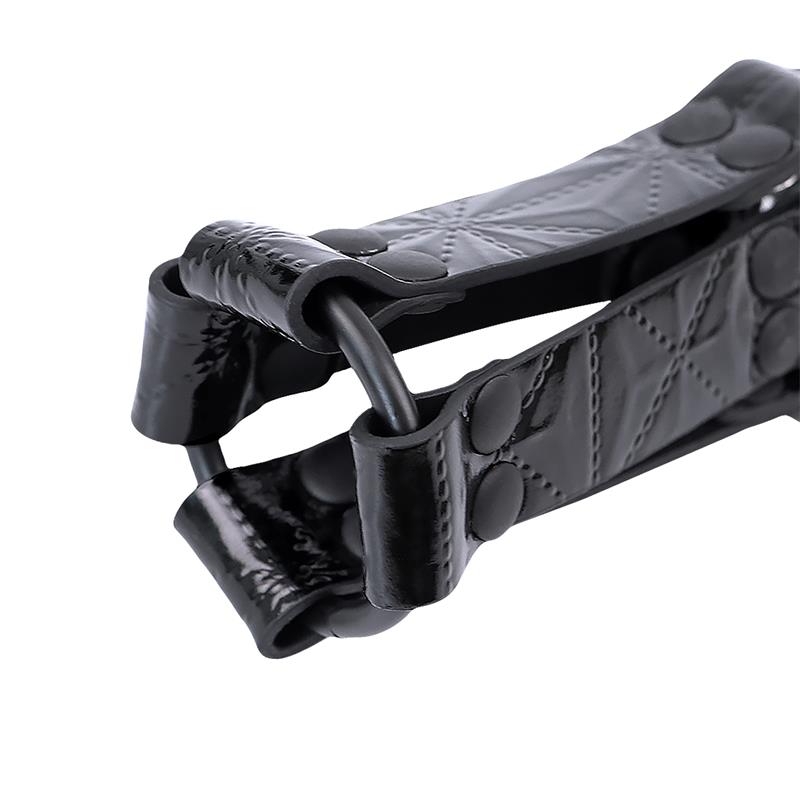 BLACK SAPPHIRE - HOG TIE SAPPHIRE VEGAN LEATHER