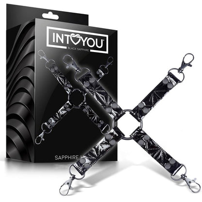 BLACK SAPPHIRE - HOG TIE SAPPHIRE VEGAN LEATHER