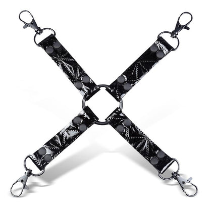 BLACK SAPPHIRE - HOG TIE SAPPHIRE VEGAN LEATHER