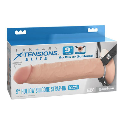FANTASY X-TENSIONS - HOLLOW SILICONE STRAP-ON 9