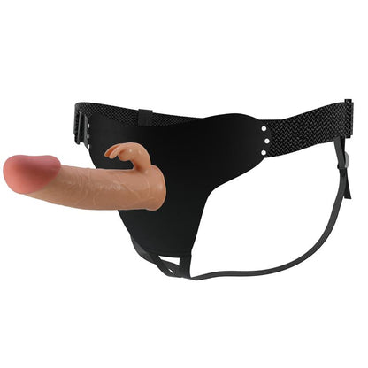 PRETTYLOVE - HOLLOW STRAP-ON HARNESS WT DILDO 19 CM MAVIS