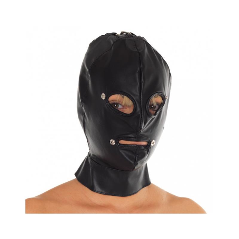 BONDAGE PLAY - HOOD-ADJUSTABLE