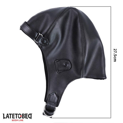 LATETOBED BDSM LINE - HOOD BLACK