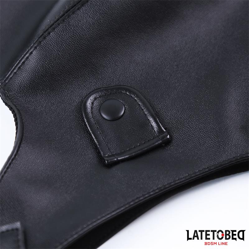LATETOBED BDSM LINE - HOOD BLACK