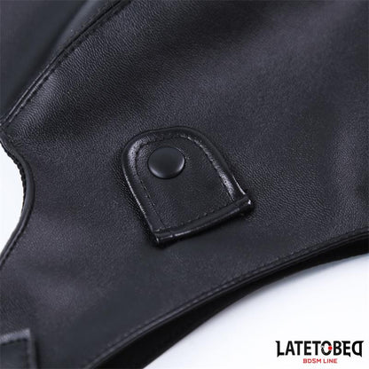 LATETOBED BDSM LINE - HOOD BLACK