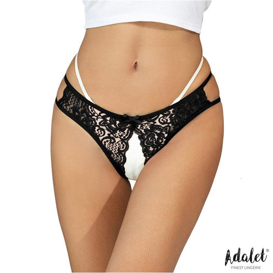 ADALET LINGERIE - HOPE OPEN PANTY BLACK
