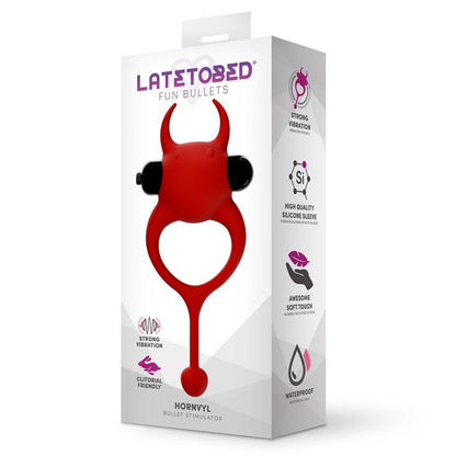 LATETOBED - HORNVYL VIBRATING BULLET DEVIL