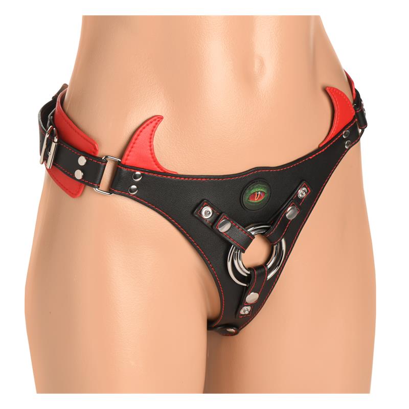 CREATURE COCKS - HORNY DEVIL STRAP-ON HARNESS