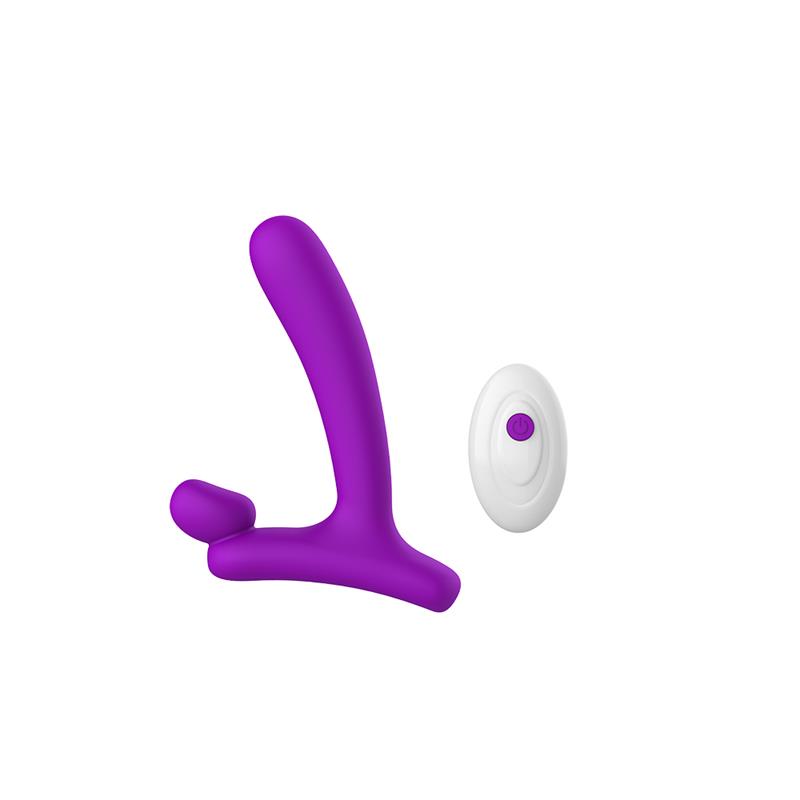 CHISA - HORNY HUNTER VIBRATING ANAL PLUG WITH REMOTE CONTROL LIQUID SILICONE USB