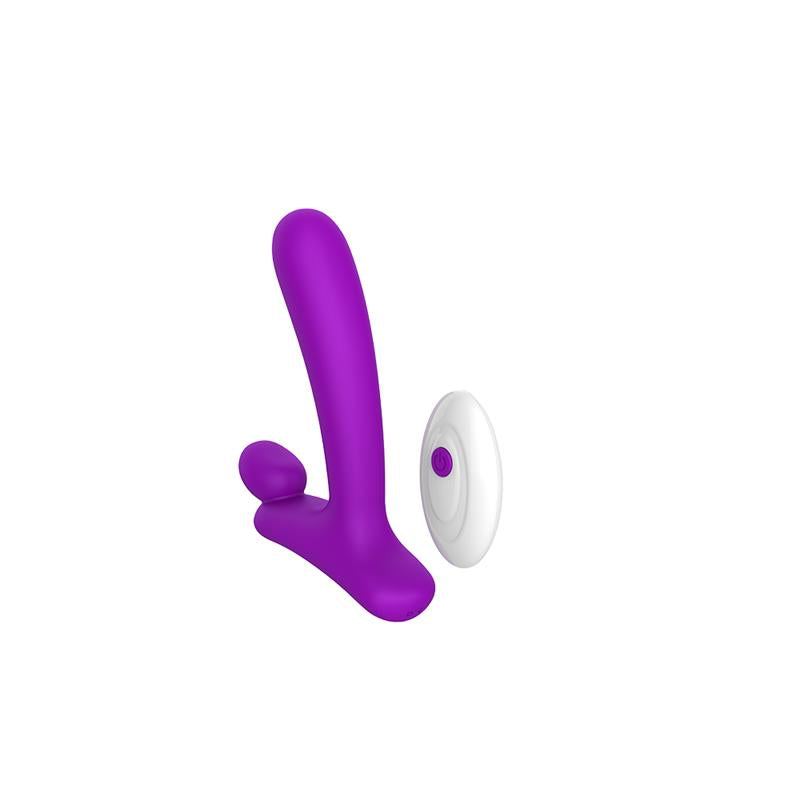 CHISA - HORNY HUNTER VIBRATING ANAL PLUG WITH REMOTE CONTROL LIQUID SILICONE USB
