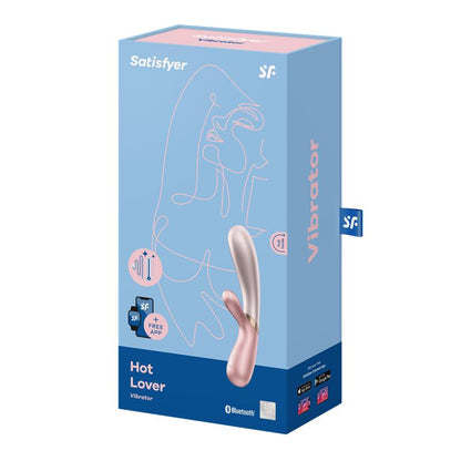 SATISFYER - HOT LOVER HEAT EFFECT VIBRATOR WITH APP DUO-PINK