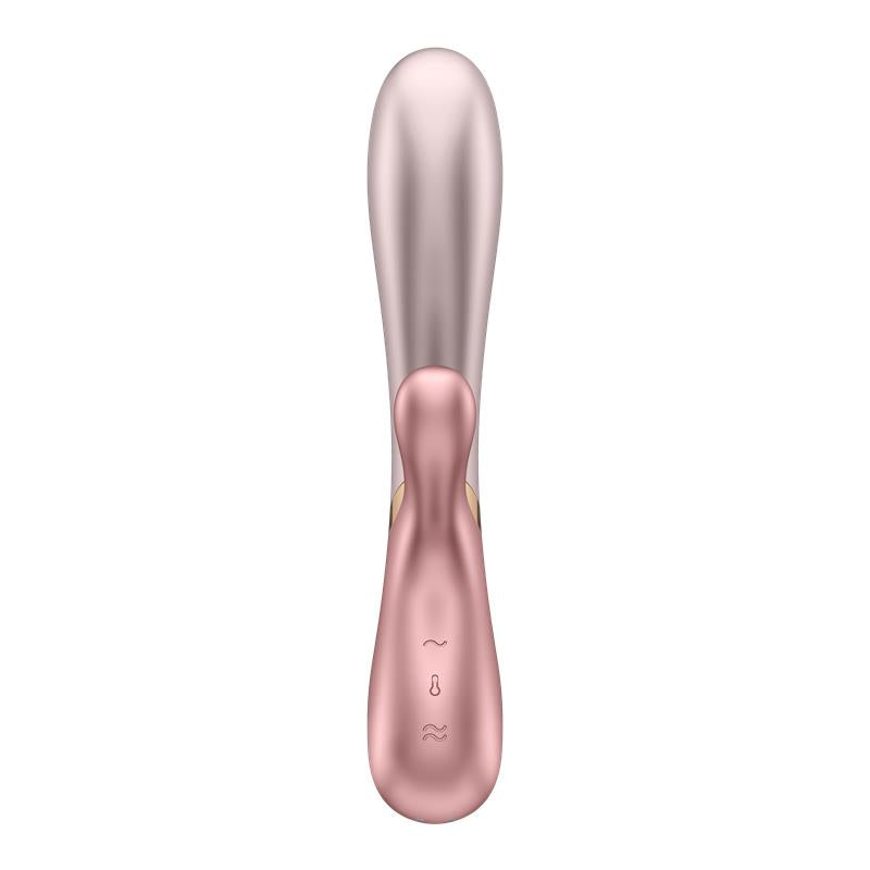 SATISFYER - HOT LOVER HEAT EFFECT VIBRATOR WITH APP DUO-PINK