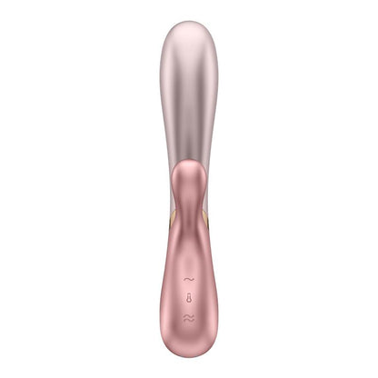 SATISFYER - HOT LOVER HEAT EFFECT VIBRATOR WITH APP DUO-PINK