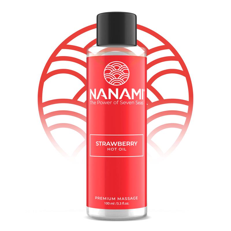 NANAMI - HOT OIL MASSAGE SWEET STRAWBERRY AROMA HEAT EFFECT 100 ML