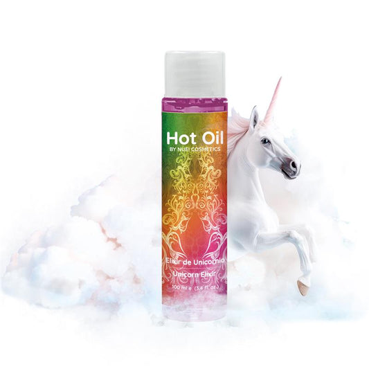 NUEI COSMETICS - HOT OIL UNICORN ELIXIR WARMING MASSAGE OIL 100 ML