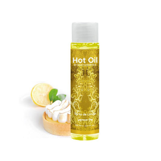 NUEI COSMETICS - HOT OIL WARMING MASSAGE OIL LEMON PIE 100 ML