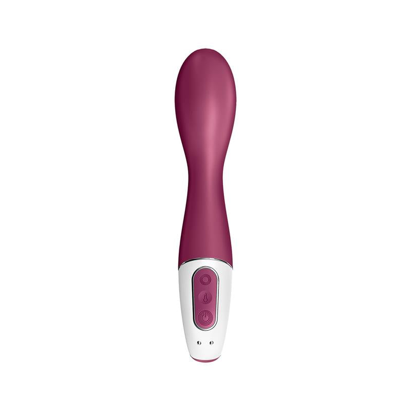 SATISFYER - HOT SPOT VIBE WITH HEAT FUNCTION G-SPOT USB SILICONE