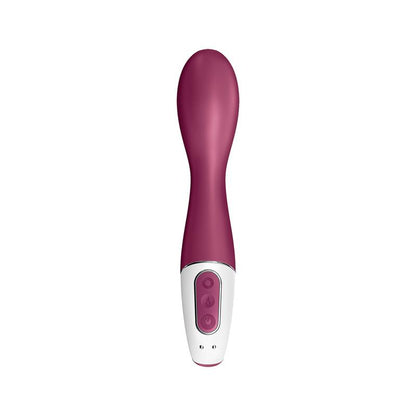 SATISFYER - HOT SPOT VIBE WITH HEAT FUNCTION G-SPOT USB SILICONE