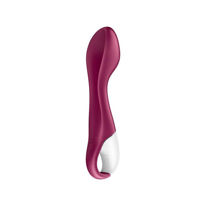 SATISFYER - HOT SPOT VIBE WITH HEAT FUNCTION G-SPOT USB SILICONE