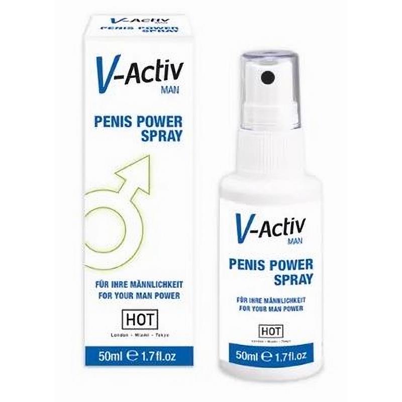HOT - V-ACTIV PENIS POWER SPRAY FOR MEN 50 ML
