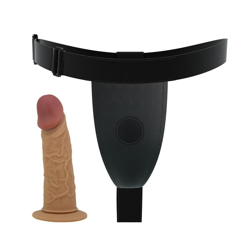 PRETTYLOVE - HOUSTON STRAP-ON HARNESS WITH HOLLOW DILDO