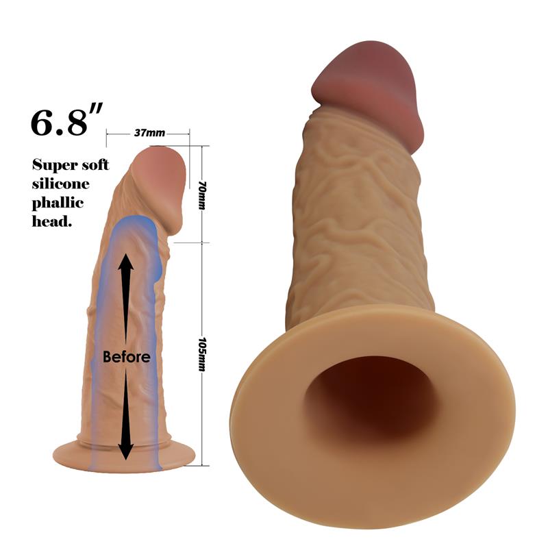 PRETTYLOVE - HOUSTON STRAP-ON HARNESS WITH HOLLOW DILDO