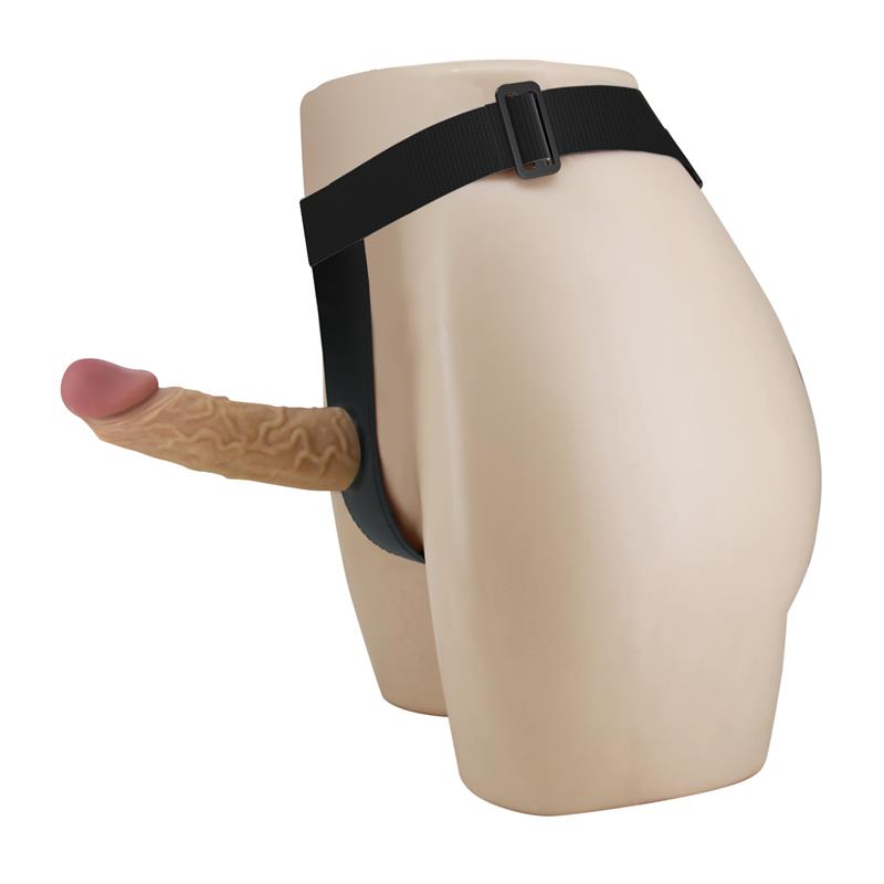 PRETTYLOVE - HOUSTON STRAP-ON HARNESS WITH HOLLOW DILDO