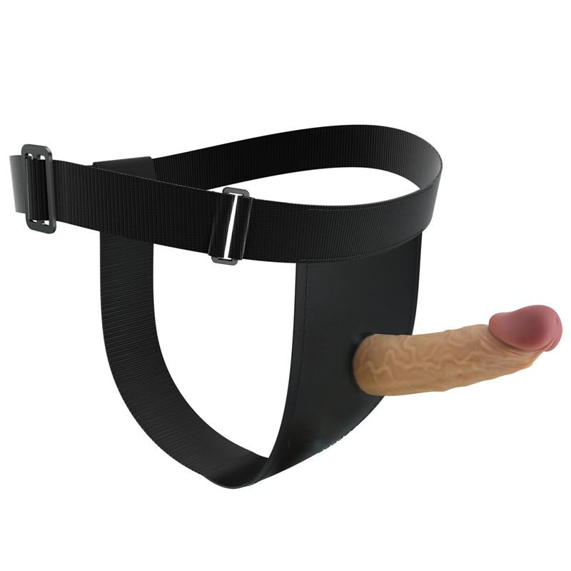 PRETTYLOVE - HOUSTON STRAP-ON HARNESS WITH HOLLOW DILDO
