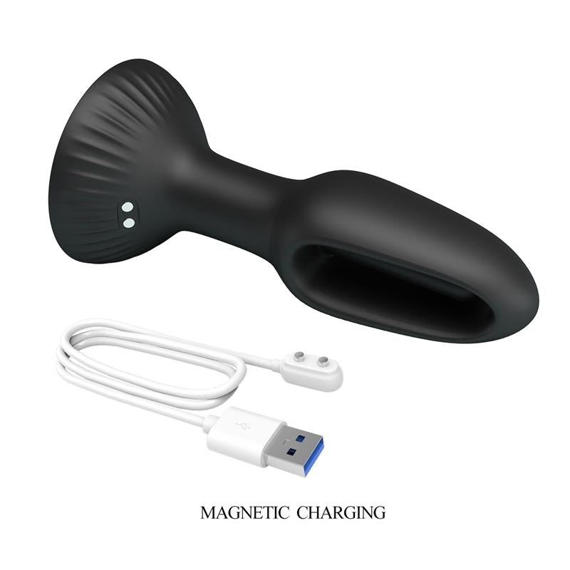 PRETTYLOVE - HUBERT ANAL PLUG WITH 7 WIGGLING